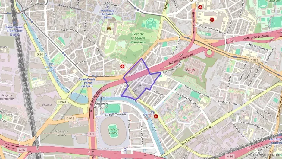 Appartement 57 m² trois pièces à vendre à Saint-Denis