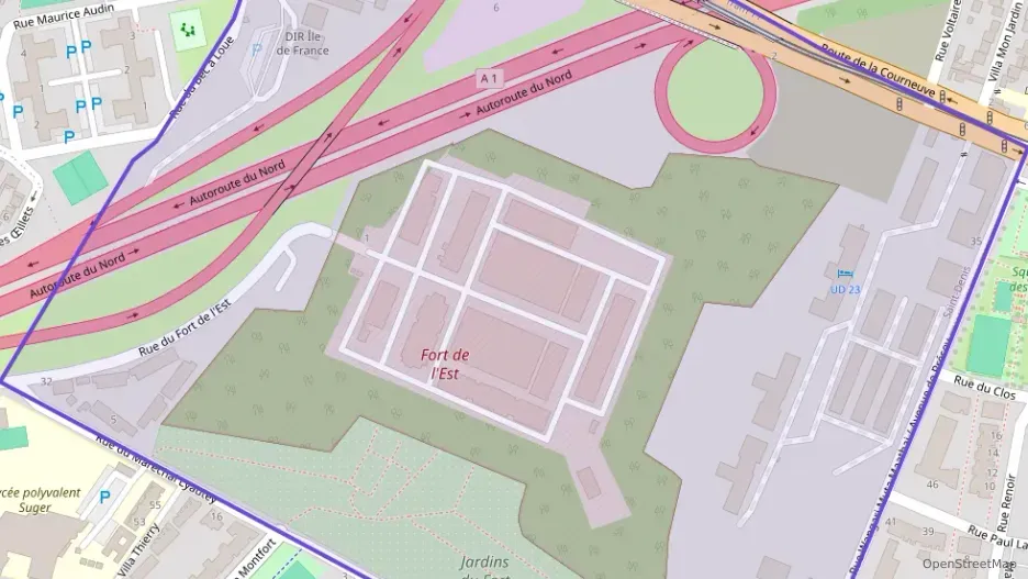 Appartement 79 m² quatre pièces à vendre à Saint-Denis