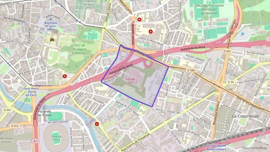 Appartement 79 m² quatre pièces à vendre à Saint-Denis