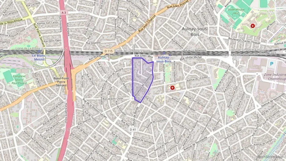 Appartement 25 m² une piece à vendre à Aulnay-sous-Bois