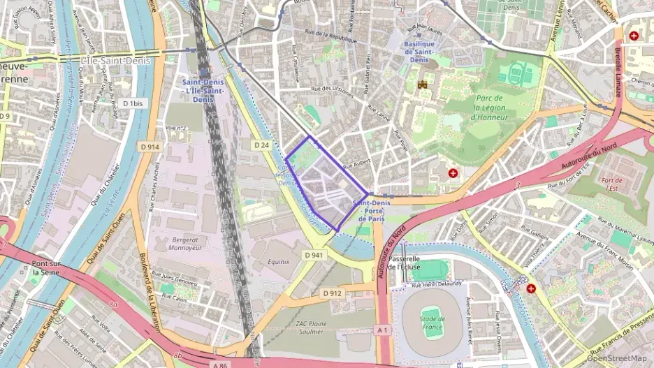 Appartement 60 m² trois pièces à vendre à Saint-Denis