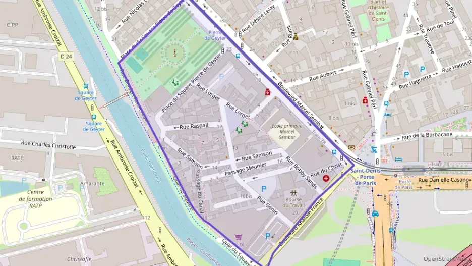 Appartement 57 m² trois pièces à vendre à Saint-Denis