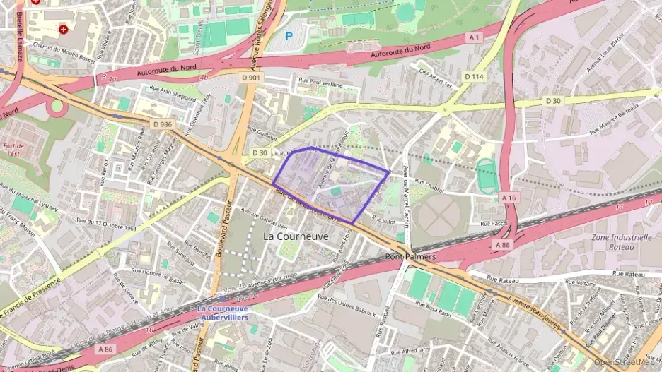 Appartement 78 m² trois pièces à vendre à La Courneuve