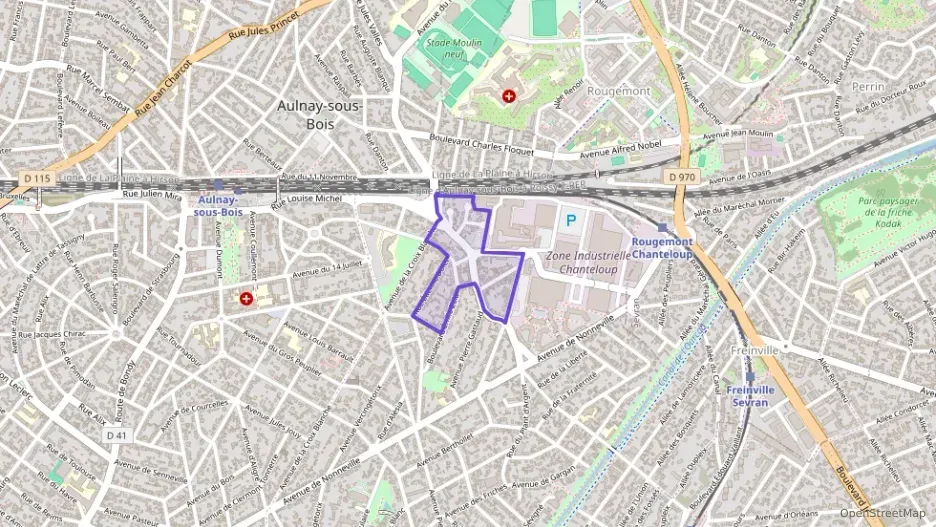 Appartement 66 m² trois pièces à vendre à Aulnay-sous-Bois