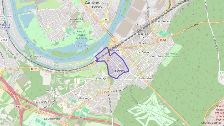 Appartement 40 m² deux pieces à vendre à Poissy