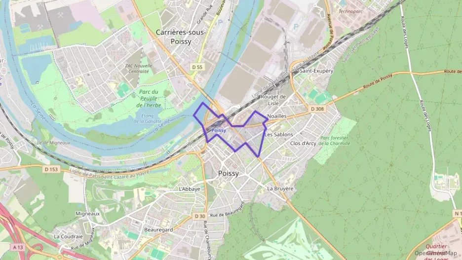 Appartement 23 m² une piece à vendre à Poissy Appartement 23 m² une piece à vendre à Poissy