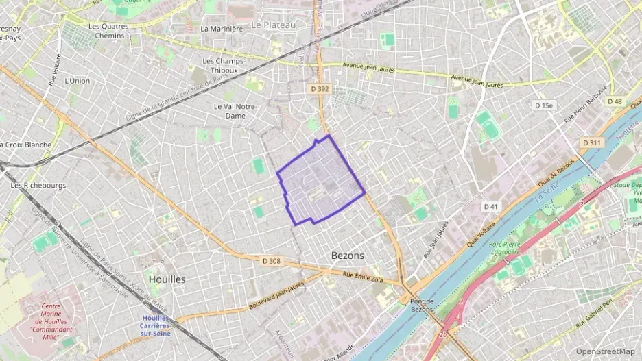 Appartement 67 m² trois pièces à vendre à Bezons