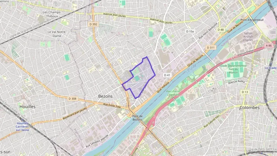 Appartement 49 m² deux pieces à vendre à Bezons