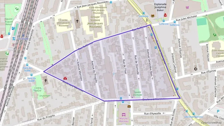 Appartement 65 m² trois pièces à vendre à Colombes