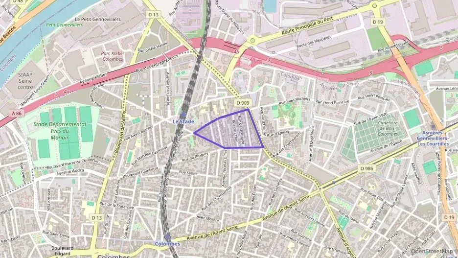 Appartement 65 m² trois pièces à vendre à Colombes