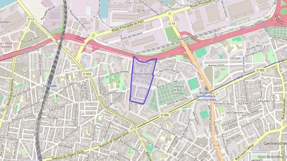 Appartement 41 m² une piece à vendre à Asnières-sur-Seine