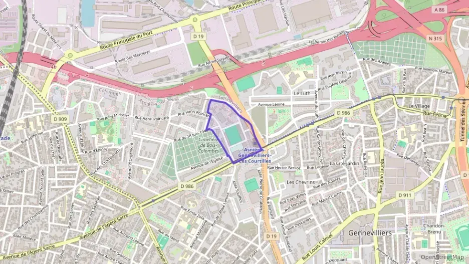 Appartement 74 m² trois pièces à vendre à Asnières-sur-Seine