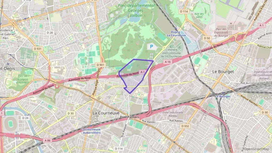 Appartement 52 m² trois pièces à vendre à La Courneuve