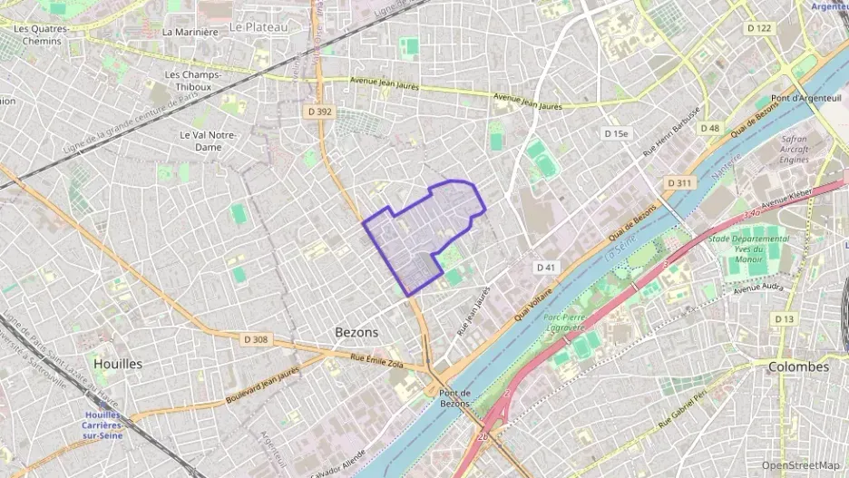 Appartement 60 m² trois pièces à vendre à Bezons