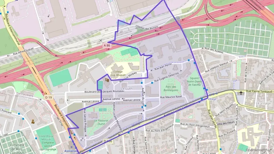 Appartement 76 m² quatre pièces à vendre à Gennevilliers Appartement 76 m² quatre pièces à vendre à Gennevilliers