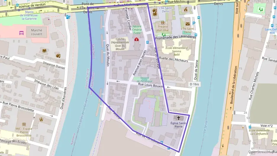 Appartement 24 m² deux pieces à vendre à L`Île-Saint-Denis