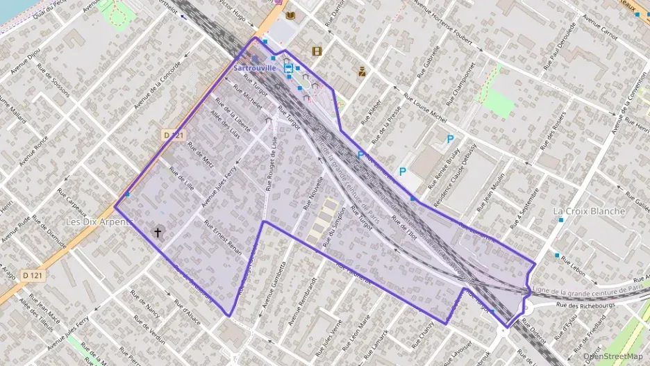 Appartement 77 m² quatre pièces à vendre à Sartrouville Appartement 77 m² quatre pièces à vendre à Sartrouville