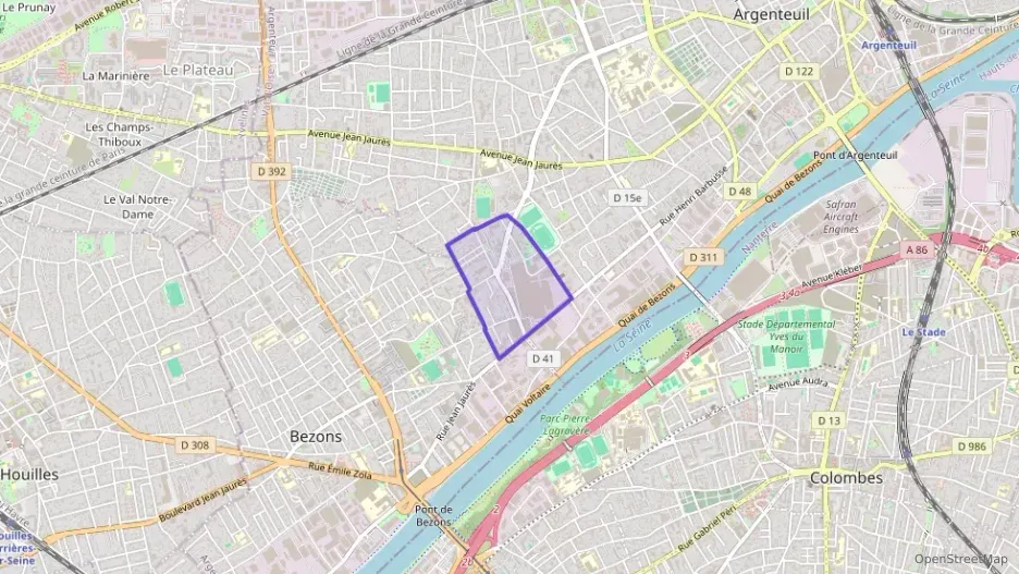 Appartement 100 m² quatre pièces à vendre à Argenteuil