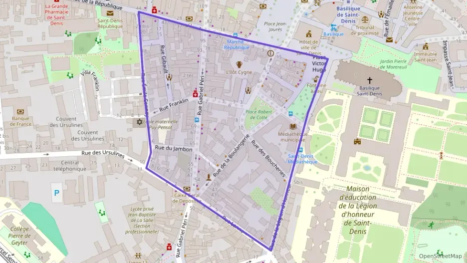 Appartement 66 m² trois pièces à vendre à Saint-Denis