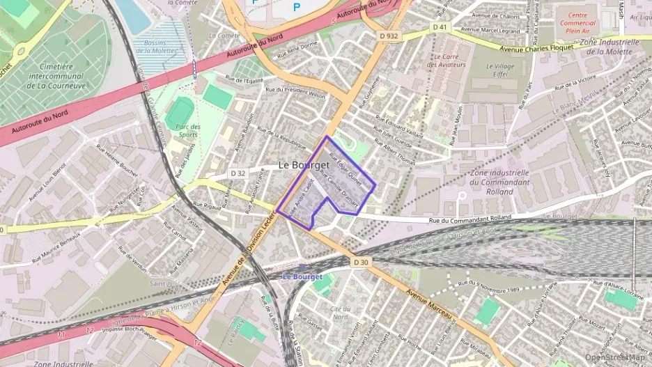 Appartement 30 m² deux pieces à vendre à Le Bourget
