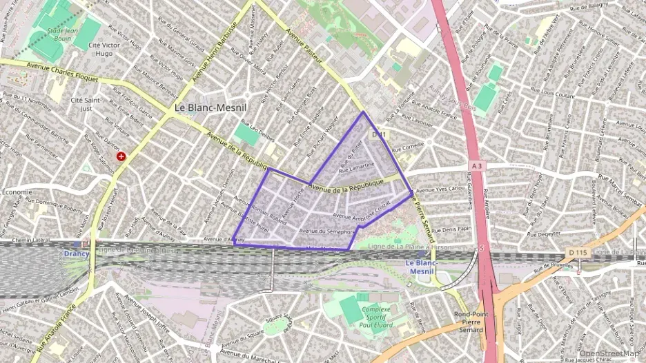 Appartement 36 m² deux pieces à vendre à Le Blanc-Mesnil