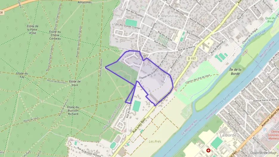 Appartement 62 m² trois pièces à vendre à Le Mesnil-le-Roi