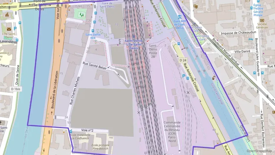 Appartement 38 m² deux pieces à vendre à Saint-Denis