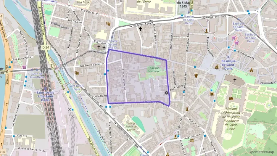Appartement 57 m² trois pièces à vendre à Saint-Denis