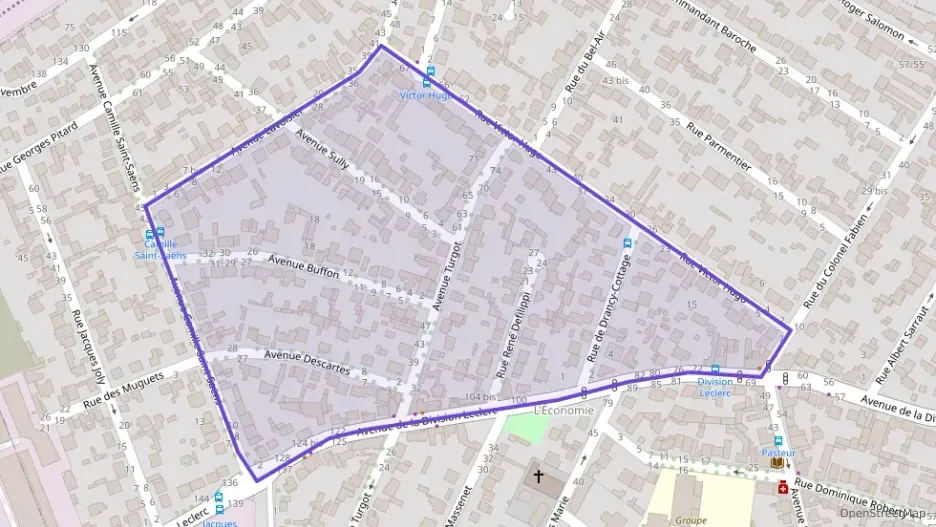 Appartement 40 m² trois pièces à vendre à Drancy