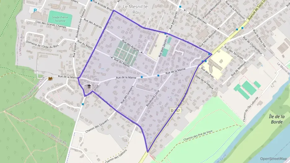 Appartement 127 m² cinq pièces à vendre à Le Mesnil-le-Roi