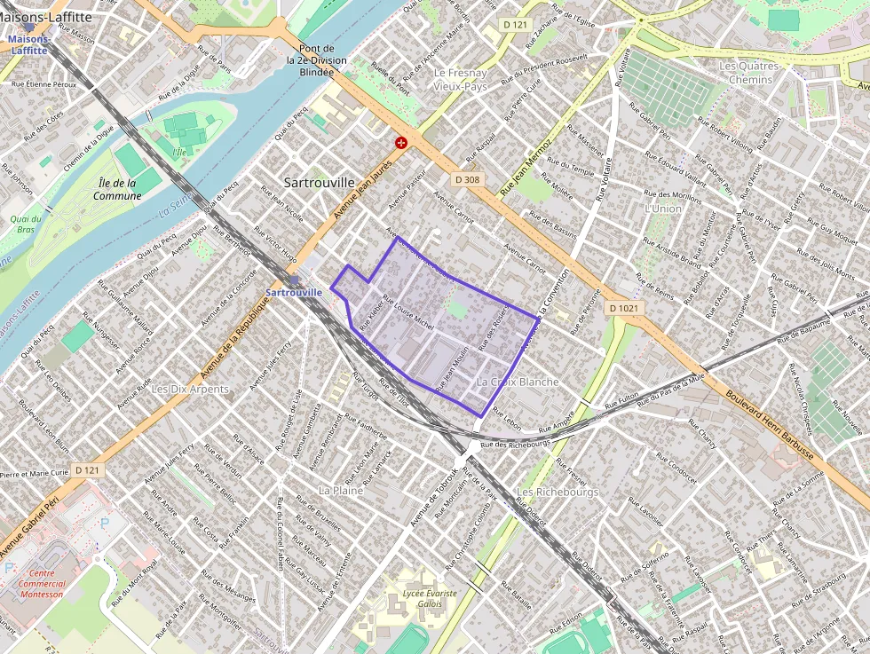 Appartement 60 m² quatre pièces à vendre à Sartrouville