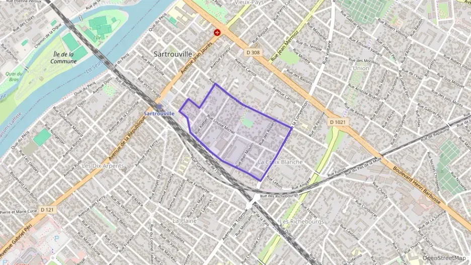 Appartement 60 m² quatre pièces à vendre à Sartrouville Appartement 60 m² quatre pièces à vendre à Sartrouville