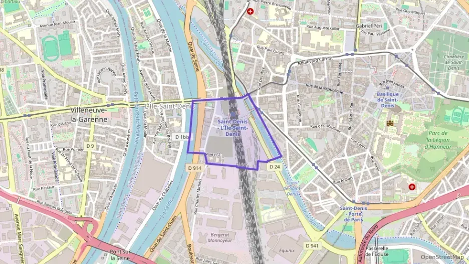 Appartement 54 m² trois pièces à vendre à Saint-Denis