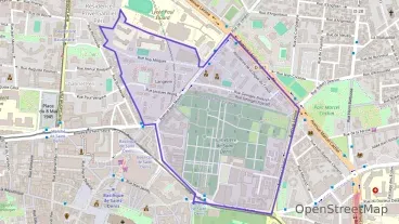 Appartement 55 m² trois pièces à vendre à Saint-Denis