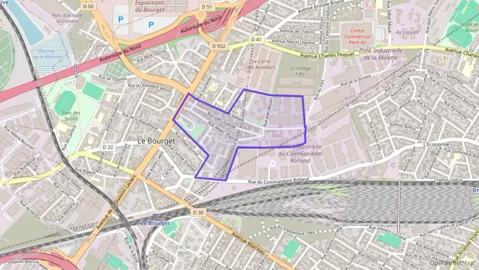 Appartement 58 m² trois pièces à vendre à Le Bourget