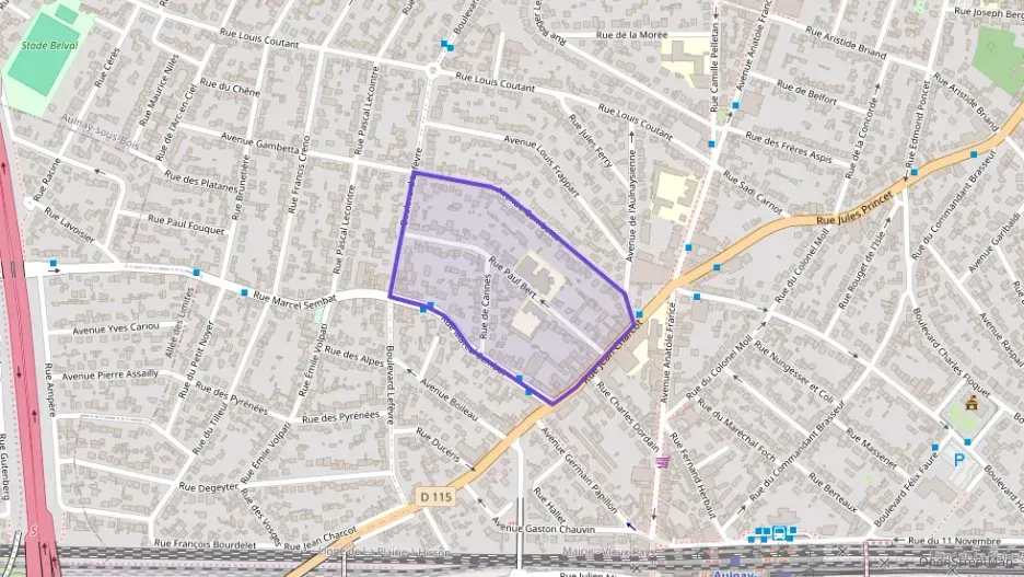 Appartement 50 m² trois pièces à vendre à Aulnay-sous-Bois