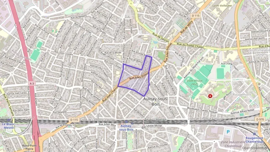 Appartement 40 m² deux pieces à vendre à Aulnay-sous-Bois