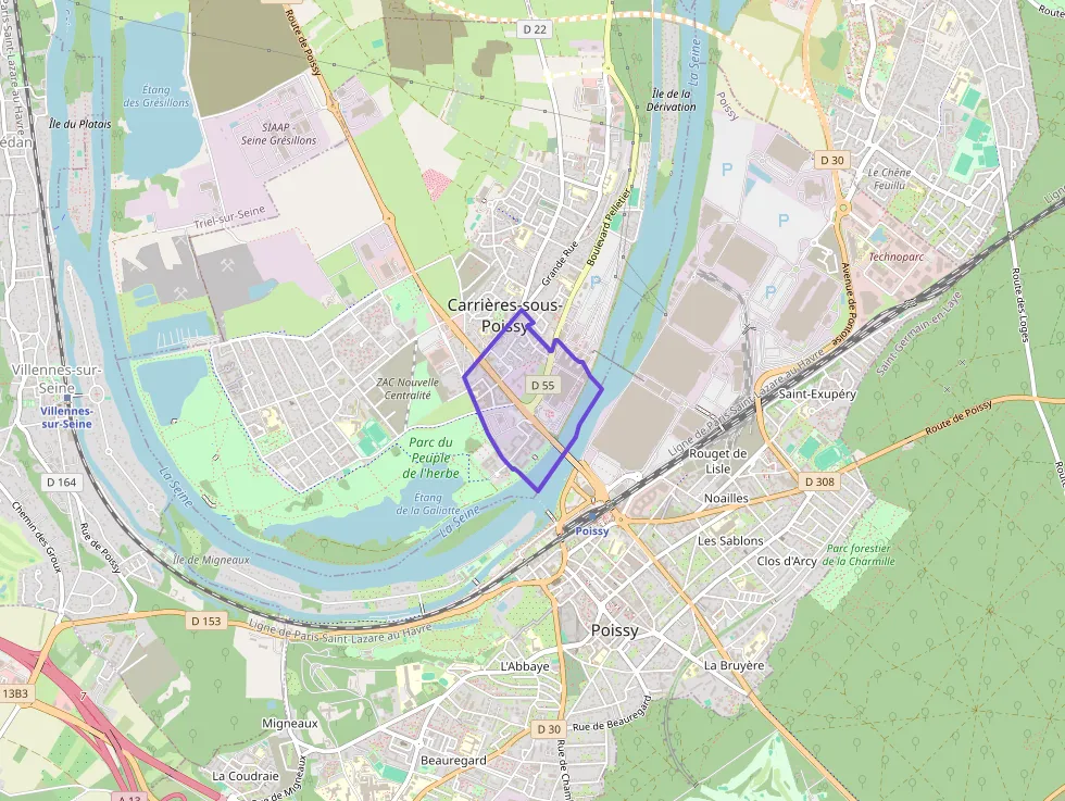 Appartement 27 m² une piece à vendre à Carrières-sous-Poissy