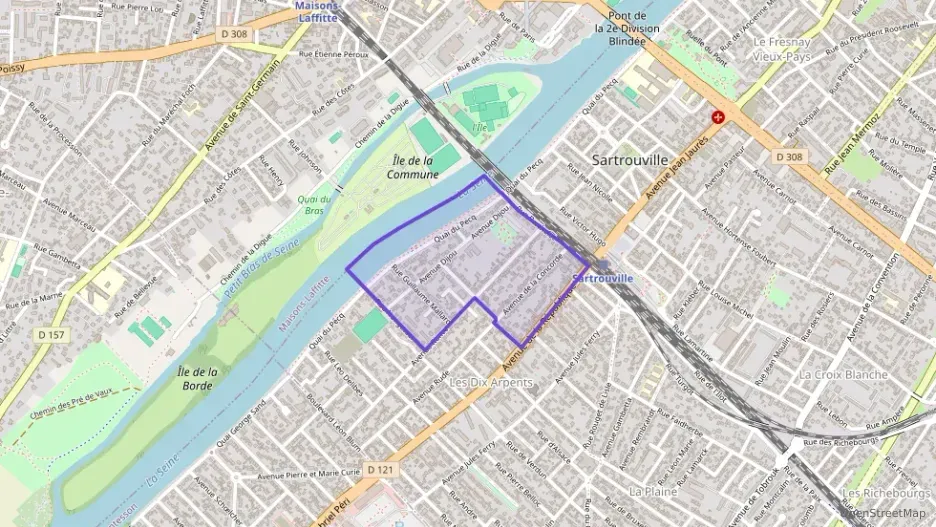 Appartement 62 m² trois pièces à vendre à Sartrouville