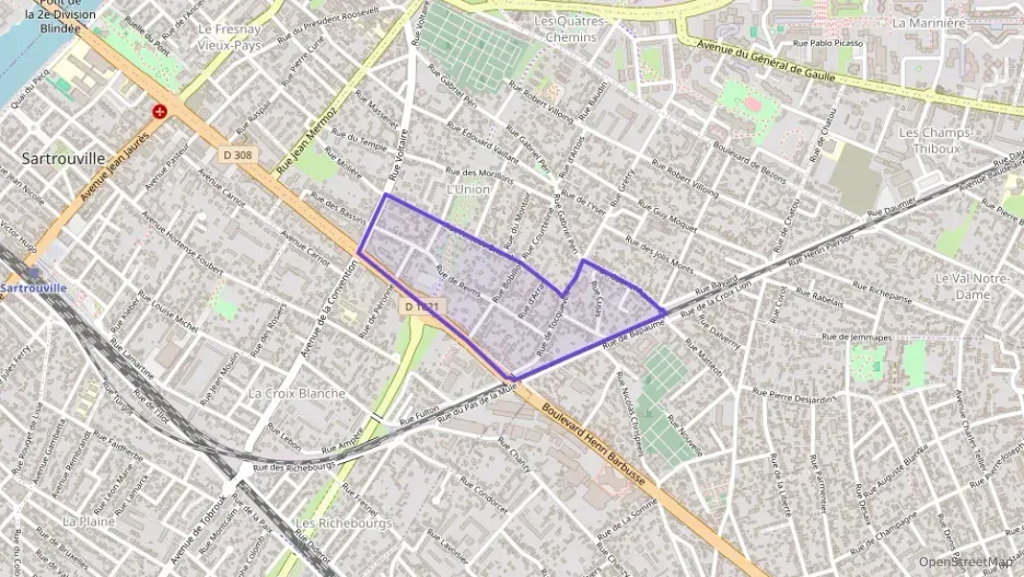 Appartement 74 m² quatre pièces à vendre à Sartrouville Appartement 74 m² quatre pièces à vendre à Sartrouville