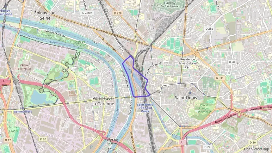 Appartement 100 m² cinq pièces à vendre à Saint-Denis