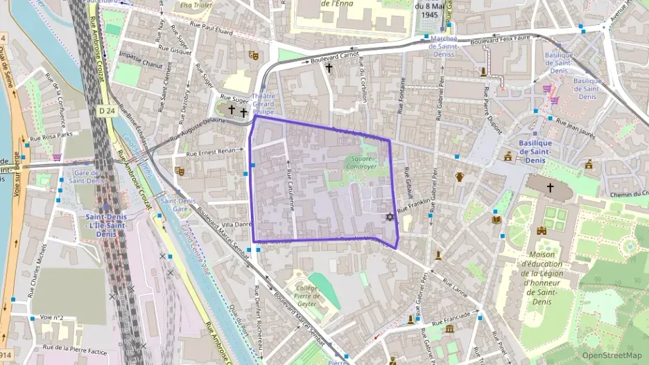 Appartement 45 m² deux pieces à vendre à Saint-Denis