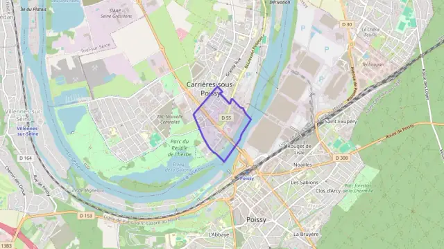 Appartement 82 m² quatre pièces à vendre à Carrières-sous-Poissy