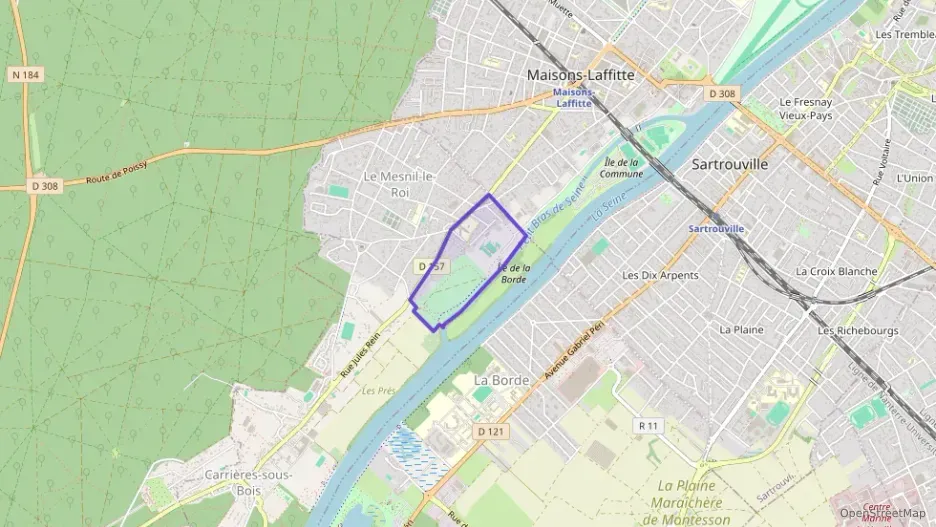 Appartement 74 m² quatre pièces à vendre à Le Mesnil-le-Roi