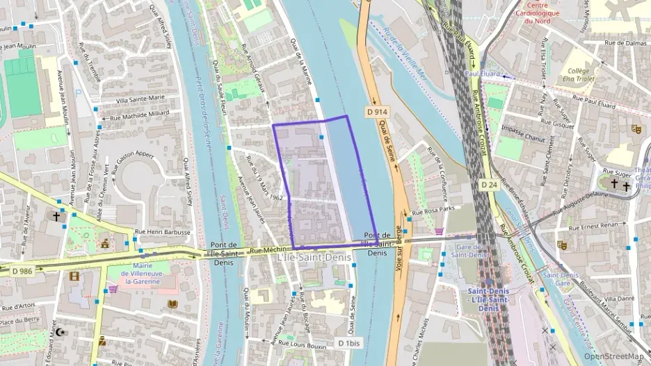 Appartement 75 m² quatre pièces à vendre à L`Île-Saint-Denis