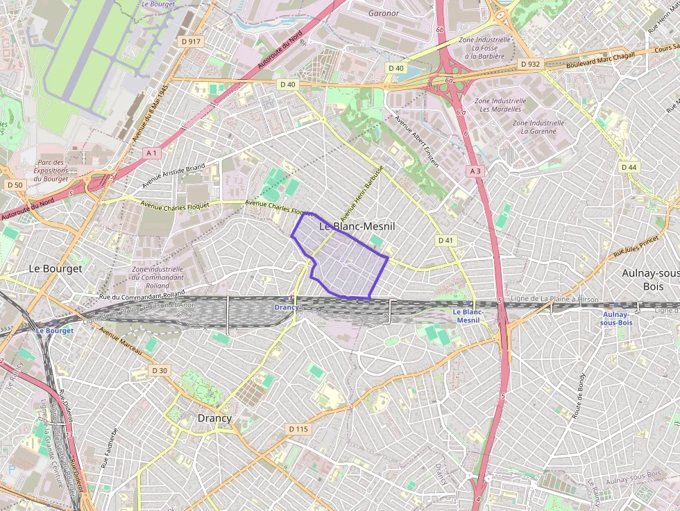 Appartement 56 m² trois pièces à vendre à Le Blanc-Mesnil