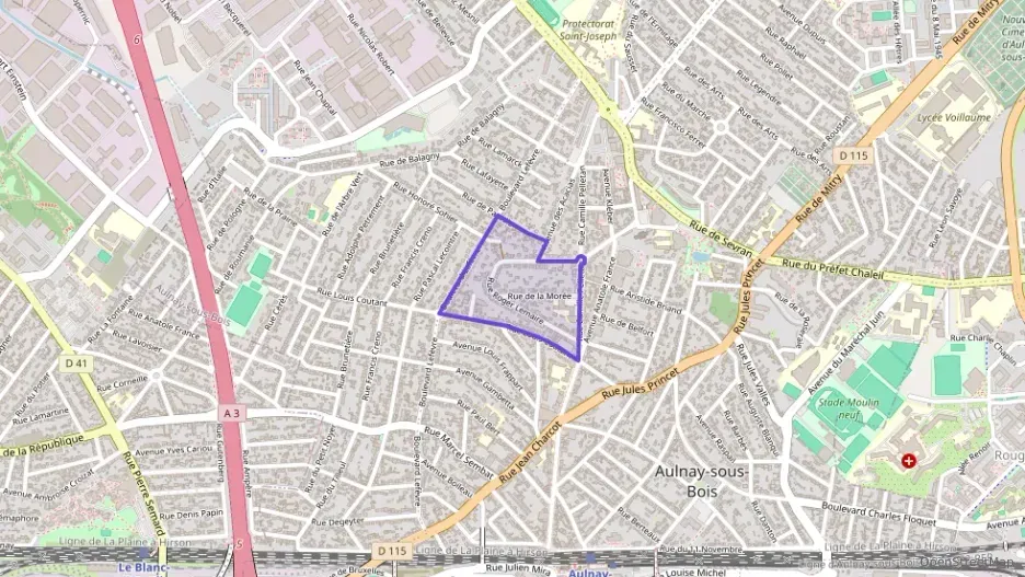 Appartement 47 m² deux pieces à vendre à Aulnay-sous-Bois