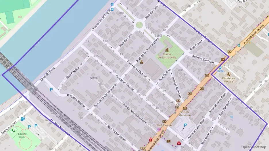 Appartement 46 m² deux pieces à vendre à Sartrouville Appartement 46 m² deux pieces à vendre à Sartrouville