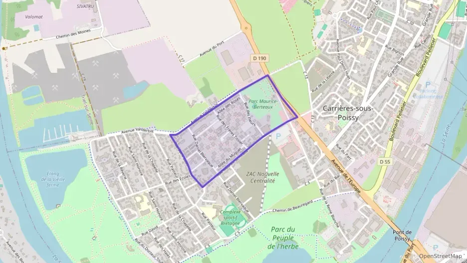 Appartement 47 m² deux pieces à vendre à Carrières-sous-Poissy