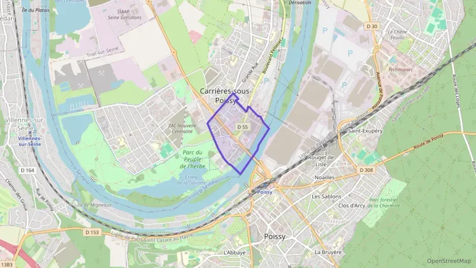 Appartement 80 m² quatre pièces à vendre à Carrières-sous-Poissy